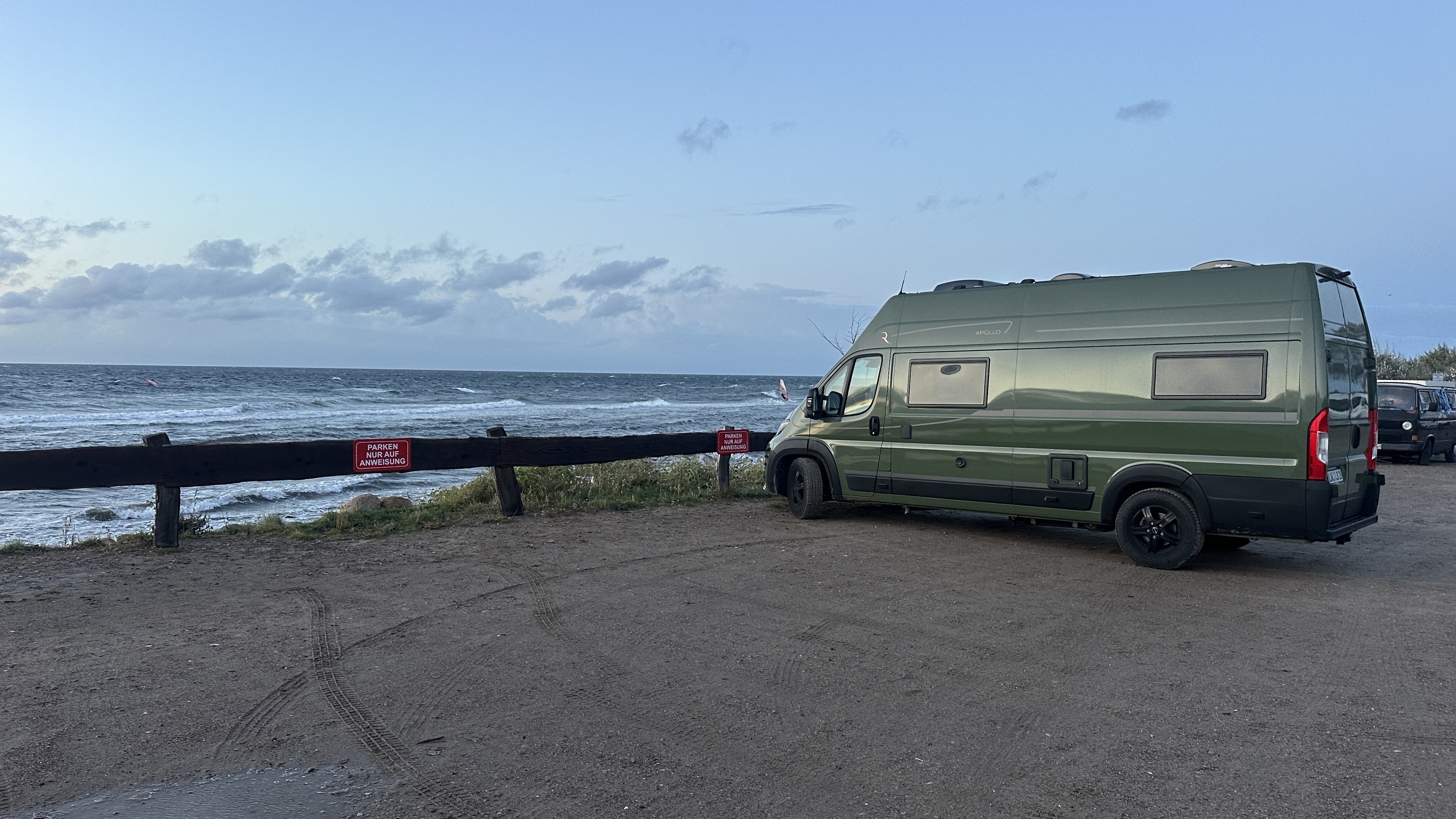 Wohnmobil an der Ostsee